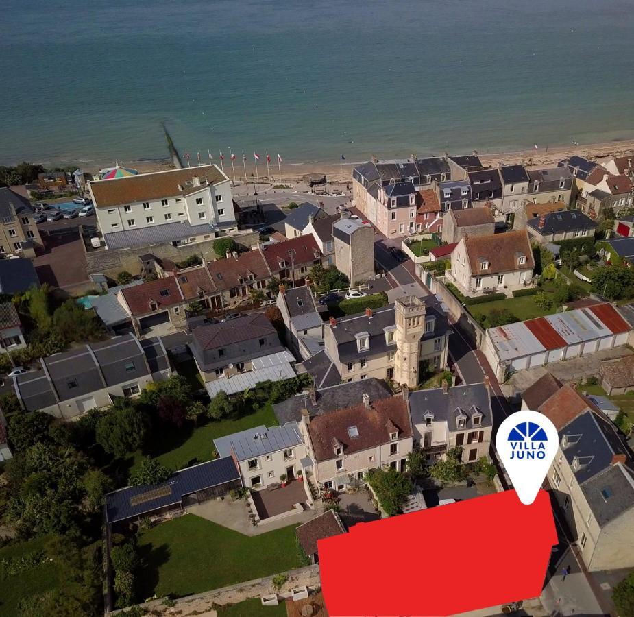 Villa Juno - Saint-Aubin-Sur-Mer - Cote De Nacre - Normandie - Plage Debarquement מראה חיצוני תמונה